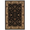 thumbnail image 4 of Oriental Weavers Ariana Area Rug - 311K3 - 4' x 6" - in Black/ Ivory - Vintage Inspired, Stain Resistant, Family and Pet Friendly , Entrway, Bedroom Rug, 4 of 5