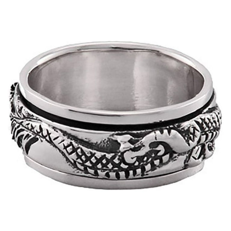 Sterling Spinner Rings - Sizes 8-13 Sterling Spinner Rings - Sizes 8-13