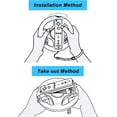 thumbnail image 4 of 2 * Volante para Wii, Volante de carreras Joystick Wii Wheel Volante para juegos de carreras de Wii, 4 of 5