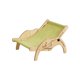 thumbnail image 2 of Hamaca para gatos, cama, sillón para gatos, mecedora ajustable moderna de madera, portátil paño Yuyangstore Cama hamaca para gatos, 2 of 8