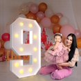 thumbnail image 5 of Light Up Marquee Numbers Kit DIY Mosaic Pre-Cut Foam Board 4FT, 5 of 5