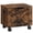 Rustic Brown, variant on Rustic Brown Rolling Under Desk Single Drawer File Cabinet for A4/Letter-Size Documents