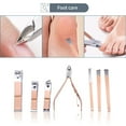 thumbnail image 4 of 7/10/12/15/18PCS Nail Clippers Set Stainless Steel Manicure Kit Professional Nail Scissors Cuticle Trimmer with Travel Case, 4 of 10