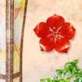thumbnail image 3 of Eangee Flower Wall Decor Red, 3 of 4