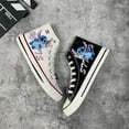 thumbnail image 2 of Nouvelles Espadrilles Cartoon Stitch Mode Décontractée Chaussures de Tennis en Toile pour Femmes Filles Chaussures pour Femmes Filles, 2 of 3