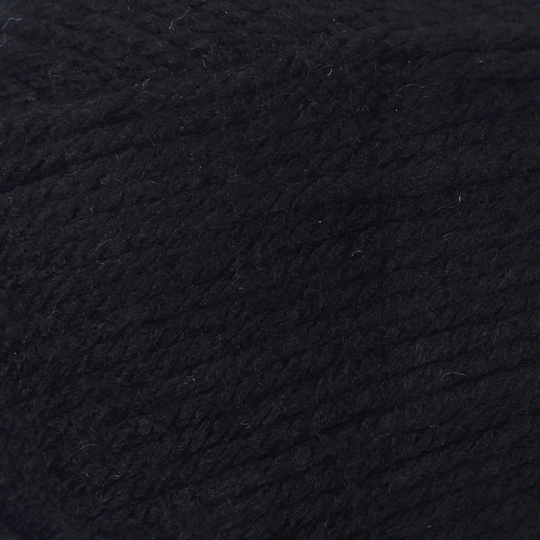Mainstays Anti-Pill Acrylic Yarn, 5oz, Black - Walmart.com