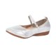 thumbnail image 3 of Cuero brillante para mujer, niña, salón de baile latino, práctica de Salsa moderna, zapatos de baile con punta cerrada, parte inferior de tendón de ternera suave, 3 of 5