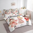 thumbnail image 3 of Manfei Xmas Nutcracker Twin Bedding Sets 7 Pieces for Kids, Merry Christmas Bedding Comforter Set, Pink Tree Sheet Sets, Breathable Home Decor, 3 of 8