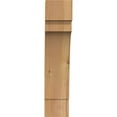 thumbnail image 2 of 3 1/2"W x 8"D x 16"H Merced Smooth Knee Brace, Western Red Cedar, 2 of 4