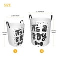 thumbnail image 5 of Bingfone It'S A Boy Waterproof Foldable Laundry Hamper Bucket With Handles For Storage Bin,Clothes Hamper (Small), 5 of 8