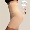 thumbnail image 4 of Women’s High-Waisted Shapewear Shorts – Tummy Control Seamless Body Shaper with Thigh Compression, 4 of 5