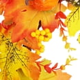 thumbnail image 1 of Fall Wreath, Decorative Lifelike Autumn Wreath Craft  for Christmas for Home Decoration for, 1 of 7