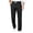 Black, variant on Men's Classic Fit Hidden Expandable Waist Flat Front Dress Pant