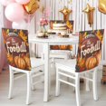thumbnail image 5 of YAZAOO Chair Covers Set Home Kitchen Autumn Football Party Decor Seat Back Cover Protector, 5 of 6