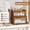 Brown, variant on Bread Box For Kitchen Countertop Double Layer Large Corner Capacity Storage Bin Farmhouse Breadbox Container Organizer Cabinet Cupboard