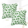 thumbnail image 3 of Bingfone Decorative Pillow Covers 16"X16" St Patrick'S Day4 Couch Pillow Cases Modern Farmhouse Covers For Couch Sofa Bed, 3 of 9