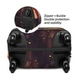 thumbnail image 4 of Daiia Bald Eagle Pilot Luggage Cover, Thickened Washable Travel Luggage Covers, Elastic Unique Baggage Covers for 18-20 inch Luggage-Medium, 4 of 9