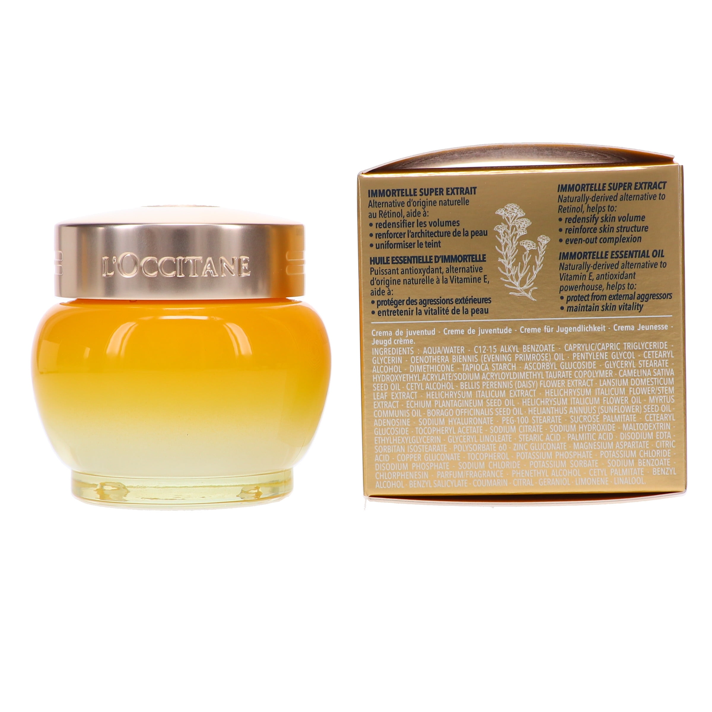 L'Occitane Immortelle Divine Cream 1.7 oz - Anti-Aging, Skin
