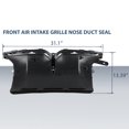 thumbnail image 3 of PIT66 Front Air Intake Grille Nose Duct Seal Cover Guide Fit for Tesla Model X 2016-2021, 3 of 9