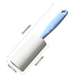 thumbnail image 3 of Tearable Roll Paper Sticky Roller Dust Wiper Pet Hair Clothes Carpet Furniture Lint Remover Portable Cleaning Brush Tool Sticky Rollers for Floor, 3 of 6