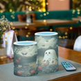 thumbnail image 3 of Yayeee Flameless Candles with Remote Flickering Battery Operated Multi Color Changing, Ghost in Strawberry Fields, 3 of 7