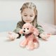 thumbnail image 1 of Muñeco de peluche con bufanda de 28 cm (11 pulgadas), adorable perro caniche, juguete de peluche para niños y niñas, ideal para festivales, cumpleaños, bodas y como regalo., 1 of 6