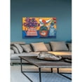 thumbnail image 4 of Marmont Hill "Orange and Blue Vases" Painting Print on Canvas, 4 of 5