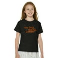 thumbnail image 3 of Too Lazy Ironic Halloween Costume Crewneck T Shirts Boy Girl Teen Brisco Brands L, 3 of 6