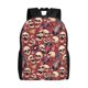 thumbnail image 1 of Balery Skull record Guitar music Mochila - Mochila Estilosa y Duradera para Laptop de 15 Pulgadas con Tela Oxford Impermeable, 1 of 8