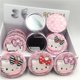 thumbnail image 3 of Mini espejo de maquillaje redondo plegable, espejo cosmético portátil con lentejuelas de plata, lazo de corazón, gatito, gato, Ins, alta calidad, 3 of 4