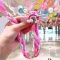 thumbnail image 2 of Lazo de arcoíris para niña, accesorios de princesa para el pelo, elásticos de copo de nieve, accesorios para bebé, trenza sin daños, 2 of 5