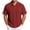 #Red, variant on Fanshiluo Men's Checkered Print Short Sleeve Polo Shirt, Casual Collared Golf T-Shirt,Size:L,Big and Tall Men