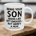 thumbnail image 1 of Taza de Cerámica para Café, Divertida Ortografía Del Alfabeto, Apta para Microondas y Lavavajillas, Ideal Como Regalo para Militares, Oficina, Amigos y Navidad, Tamaño Estándar de 325 Ml., 1 of 6