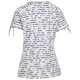 thumbnail image 2 of Trespass - Camiseta Fernie Estampado Ditsy para Mujer (Blanco, Negro), 2 of 3