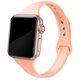 thumbnail image 1 of Banda delgada para Apple watch correa 40mm 42mm 38mm 44mm silicona wrsitband smartwatch correa pulsera iWatch 7 6 4 3 se 5 45mm 41mm Tan Jianjun unisex, 1 of 2
