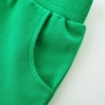 thumbnail image 6 of YTDSCS Toddler Boys Girls Cartoon Shorts Solid Colour Print Five Pants for Baby Kids Summer with Pockets Sweatpants Shorts for 1-9 Years, 6 of 9