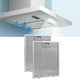 thumbnail image 4 of 2PCS Cooker Hood Filters Metal Mesh Extractor Vent Filter, 4 of 5