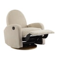 thumbnail image 6 of Jopath Swivel Accent Chair, Comfy Accent Single Sofa Chair, 360 Degree Bucket Chair Lounge Armchair for Living Room Bedroom Almond, 6 of 9