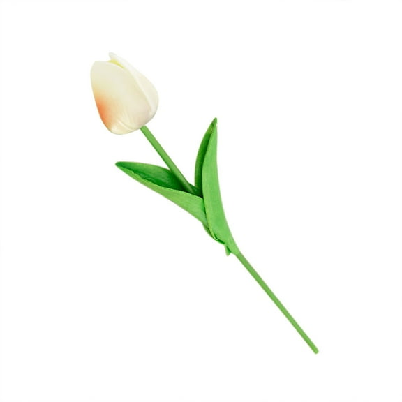 1pcs Artificial Tulip Flowers 13" Fake PU Tulips Bouquet Faux Flowers Tulips for Floral Arrangements Table Centerpieces Kitchen Home Indoor Easter Spring Valentine's Day Decorations