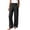 Black, variant on Breezora Straight Leg Woven Casual Pants for Women Summer Lightweight Pull On Trousers Comfortable Daily Work Bottoms with Pockets