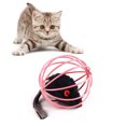 thumbnail image 2 of Cat Ball Toy Creative Funny Mouse in Cage Cat Interactive Toy Cat Plush Toy, 2 of 8