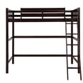 thumbnail image 3 of Brown Twin Size Hight Loft Bed, 3 of 5