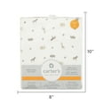 thumbnail image 2 of Carter's 100% Cotton Sateen Fitted Crib Sheet - Taupe Safari, 2 of 6