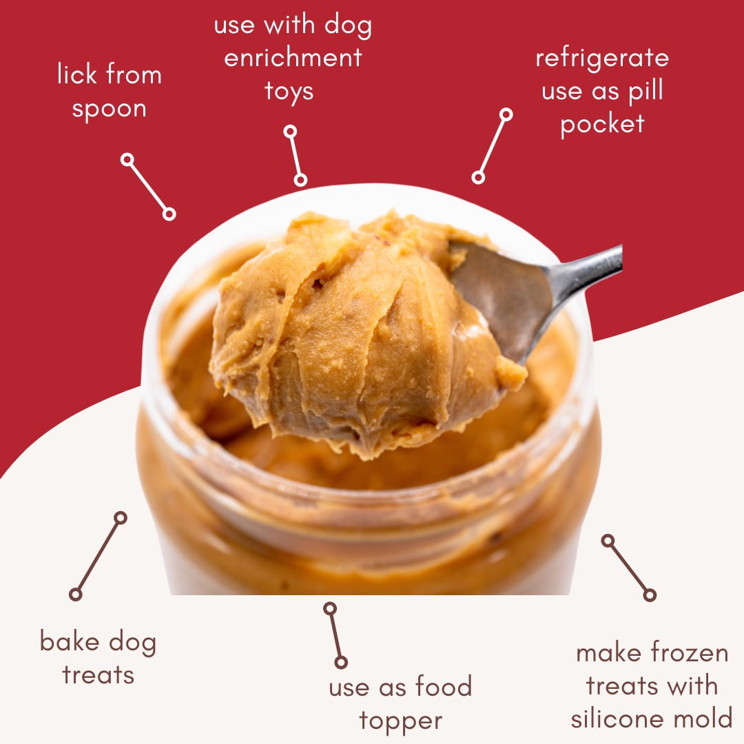 Butter Lickers Peanut Butter For Dogs – Original Raw Peanut Butter