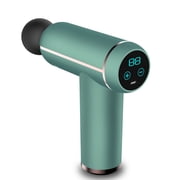 Irene Inevent Electric Percussion Massager Neck Shoulders Muscle Fitness Women Massage Tool Birthday Gifts Office Green