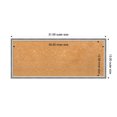 thumbnail image 4 of Amanti Art Natural Cork Board Wood Framed Theo Grey Narrow Bulletin Board 31 in. x 13 in., 4 of 7