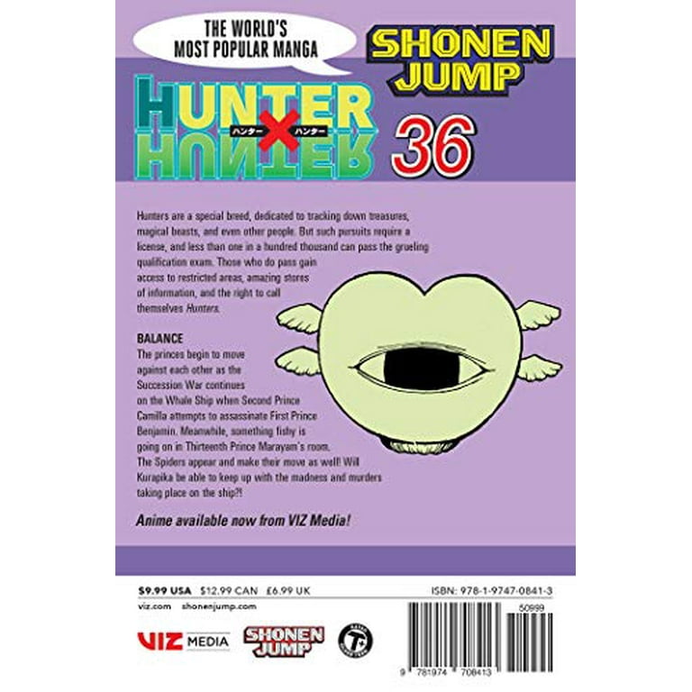 Hunter X Hunter: Hunter x Hunter, Vol. 36 (Series #36) (Paperback