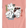 thumbnail image 3 of Pokémon - Fuecoco Quaxly Sprigatito - Girls Fitted Short Sleeve T-Shirt, 3 of 5