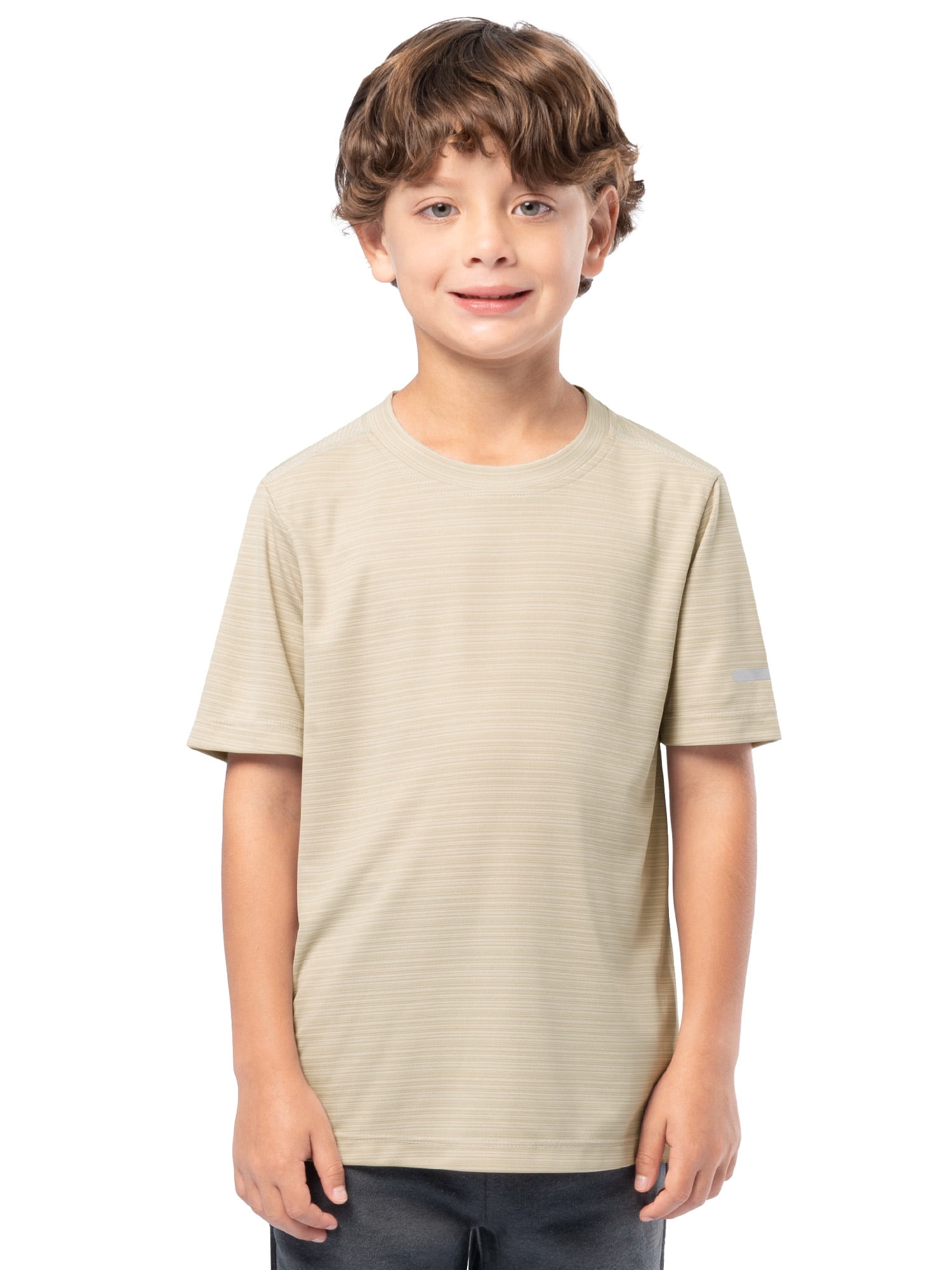 Athletic Works Boy's Active Short Sleeve T-shirt 2-Pack, Sizes 4/5-18