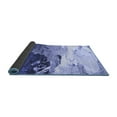 thumbnail image 2 of Ahgly Company Indoor Square Abstract Blue Modern Area Rugs, 4' Square, 2 of 4